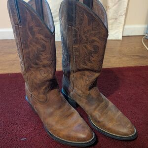 Justin Boots Rustic Brown Western Boots
